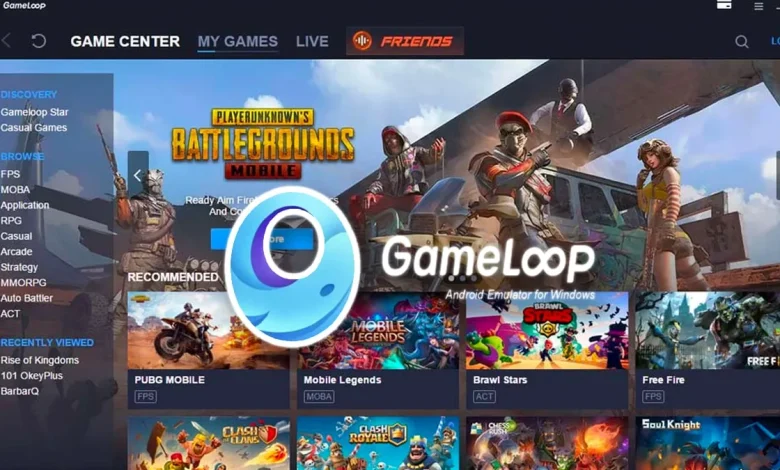 لعبة Pubg ببرنامج Gameloop
